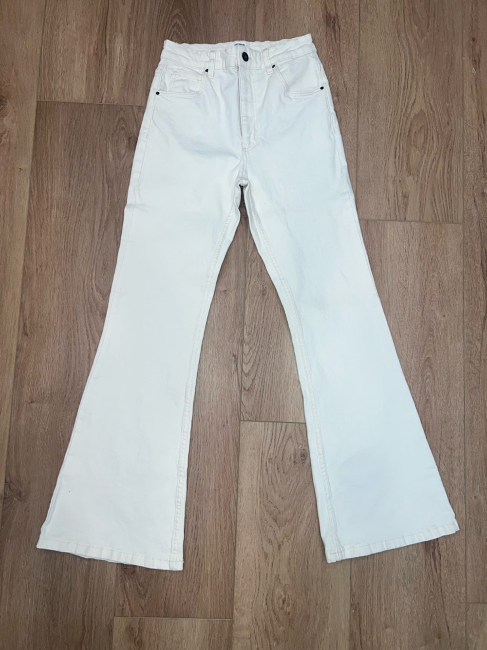 Cotton On White Flare Jeans